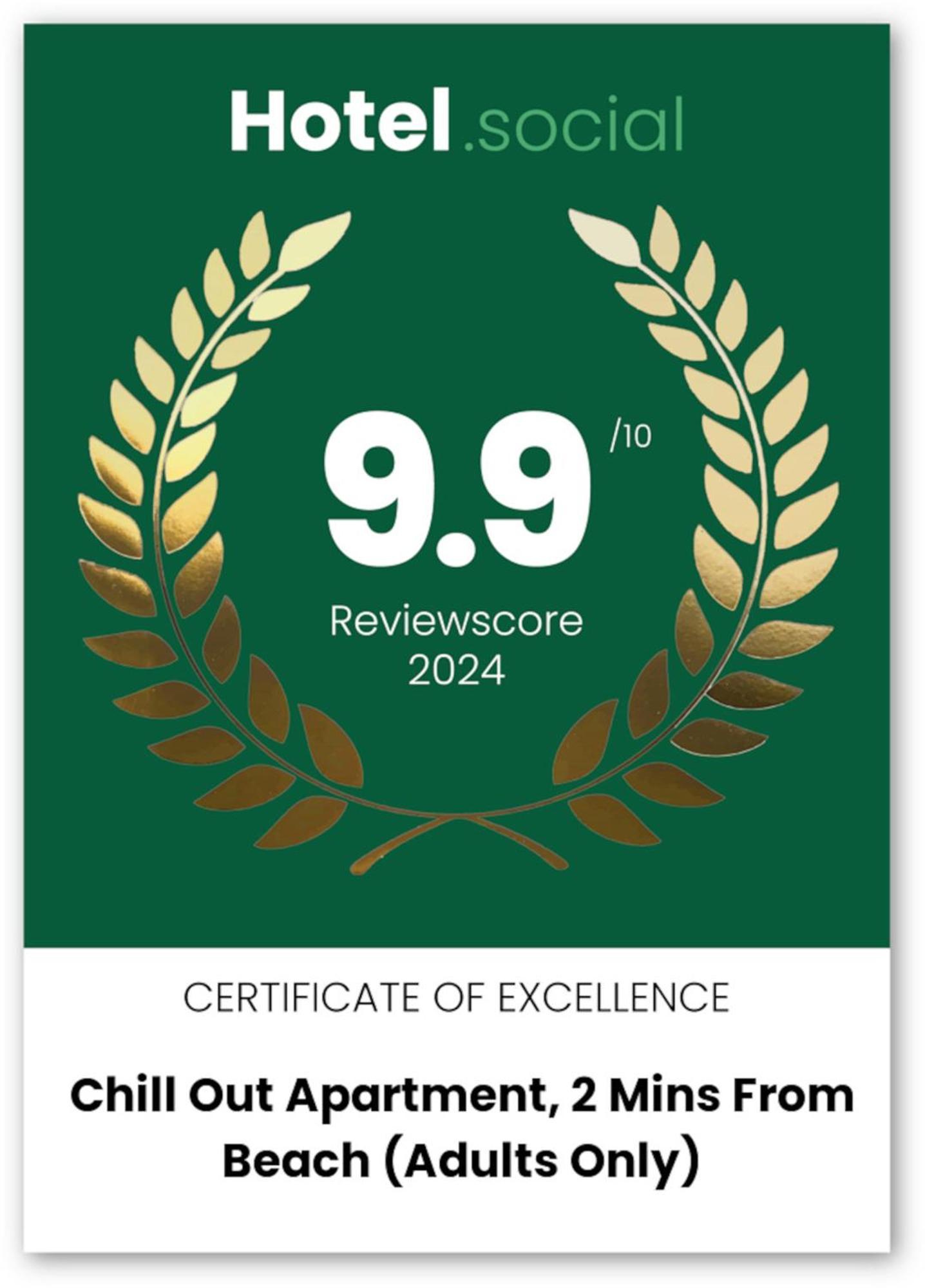 Chill Out Apartment, 2 Mins From Beach Nice Exterior photo